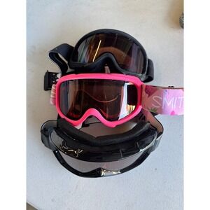 Smith Snow Ski Goggles adult men women girls boys youth y2k era used once lot 3
